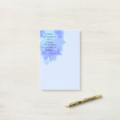 Zitate der Inspirationsbibliotheken Post-it Klebezettel (Auf Schreibtisch)