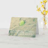 Zitate des kleinen Prinzen/Le Petit Prince Karte (Gelbe Blume)