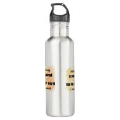 Zitate Edelstahlflasche (Rückseite)
