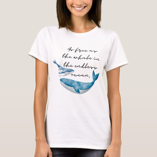 Zitate Frauen T-Shirt (Vorderseite)
