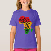 Zitate für die schwarze Geschichte - ICH BIN SCHWA T-Shirt (Vorderseite)