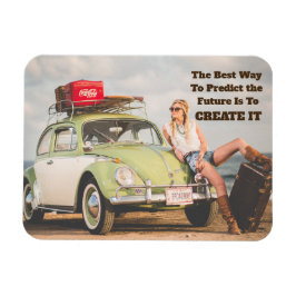 Zitate für Frauen in der Lebensarbeit Magnet