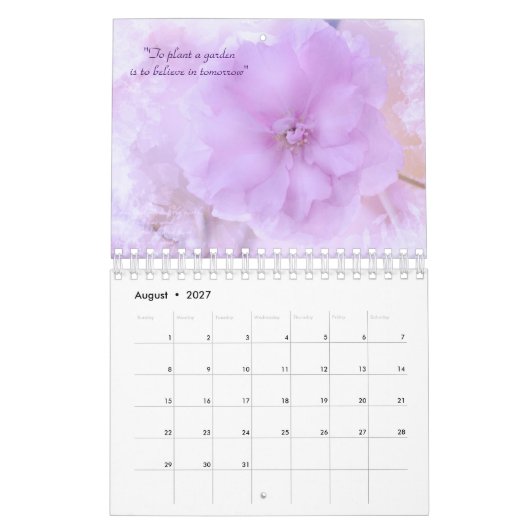 Zitate für Lieben 2023 Kalender (Aug 2027)
