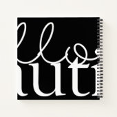 Zitate für Lieben IV Notizbuch (Rückseite)