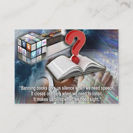 Zitate in Büchern Begleitkarte (Vorderseite)