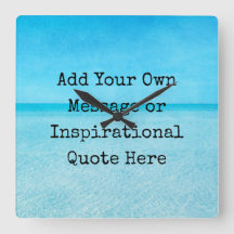 Zitate Inspirational Motivierend Beach Blue