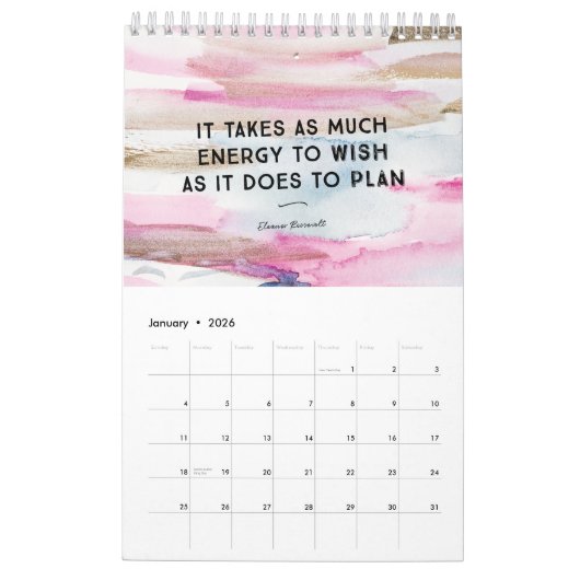 Zitate Kalender (Jan 2026)