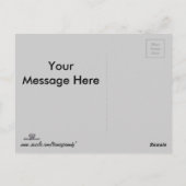 Zitate mit Bedeutung auf Postkarte (Rückseite)