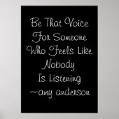 Zitate mit Bedeutung Poster (Vorne)