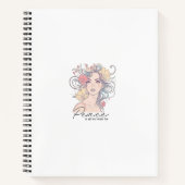 Zitate mit minimalem Design Notizblock (Vorderseite)