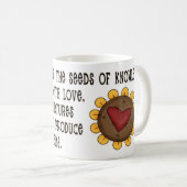 *Zitate Niedlicher Lehrer Zitat mit Blume Kaffeetasse (VorderseiteRechts)