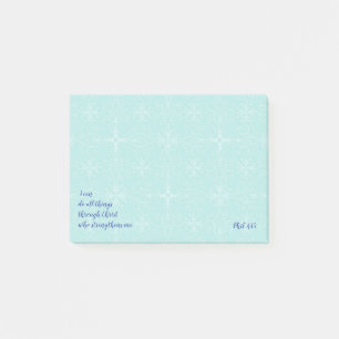 Zitate Phil 4:13 zur Inspirationsbibel Post-it Klebezettel