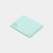 Zitate Phil 4:13 zur Inspirationsbibel Post-it Klebezettel (angewinkelt)