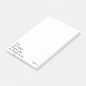 Zitate Phil 4:13 zur Inspirationsbibel Post-it Klebezettel (angewinkelt)