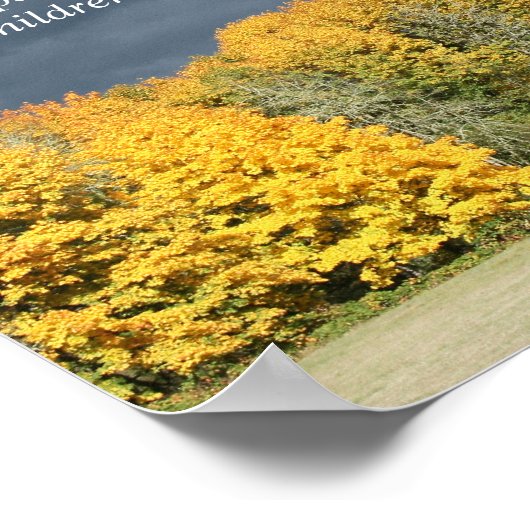 Zitate-Poster Poster (Ecke)