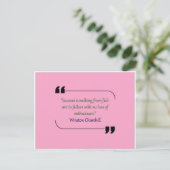 Zitate Postkarte (Stehend Vorderseite)
