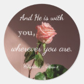 Zitate Runder Aufkleber (Vorderseite)