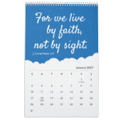 Zitate | Typografie 2026 Christlich Kalender (Jan 2027)