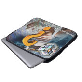 Zitate über das Internet Laptopschutzhülle (Vorne Knopf)