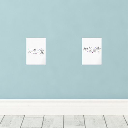 Zitate über das Set "Glaube an Hoffnung" (Holzboden)