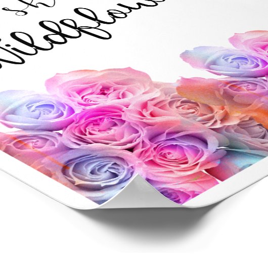 Zitate über starke Frauen Poster (Ecke)