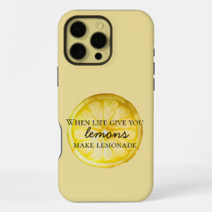Zitate über Zitronen, die das Leben Dir gibt iPhone 16 Pro Max Hülle