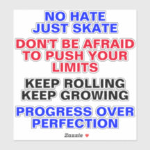 Zitate und Redewendungen - Skateboard-Sticker