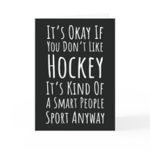 Zitate von Funny Hockey Cards Sportkarten Spaß