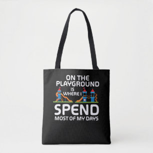 Zitate von Funny Playground - Kinder Funny Playpar Tasche