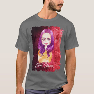 Zitate von Girl-Powern T-Shirt