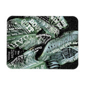 Zitate von inspirierenden Motivierend LIFE Magnet (Horizontal)