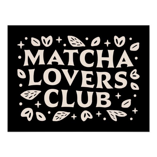 Zitate von Matcha Lover Poster (Vorderseite)