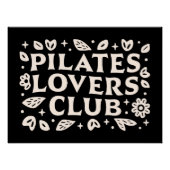 Zitate von Pilates Liebhaber Poster (Vorderseite)