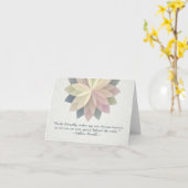 Zitate von Reiki Master und Yoga Mediator Karte (Gelbe Blume)