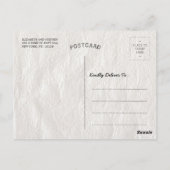 Zitate von Reiki Master und Yoga Mediator Postkarte (Rückseite)