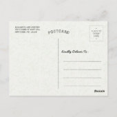 Zitate von Reiki Master und Yoga Mediator Postkarte (Rückseite)