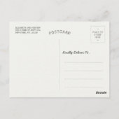 Zitate von Reiki Master und Yoga Mediator Postkarte (Rückseite)