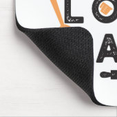Zitate zum Niedlichen Bäckerleben in Live-Liebe I Mousepad (Ecke)