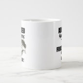 Zitate zur Arbeit: Wolfsbarsch Jumbo-Tasse (Vorderseite)