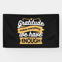 Zitate zur InspirationsDankbarkeit Banner