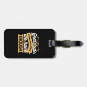 Zitate zur InspirationsDankbarkeit Gepäckanhänger (Rückseite horizontal)