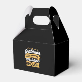 Zitate zur InspirationsDankbarkeit Geschenkschachtel