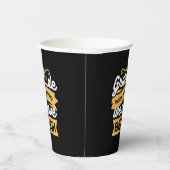 Zitate zur InspirationsDankbarkeit Pappbecher (Rechts)