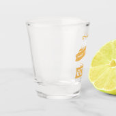 Zitate zur InspirationsDankbarkeit Schnapsglas (Links)