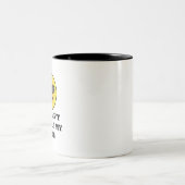 Zitate Zweifarbige Tasse (Mittel)