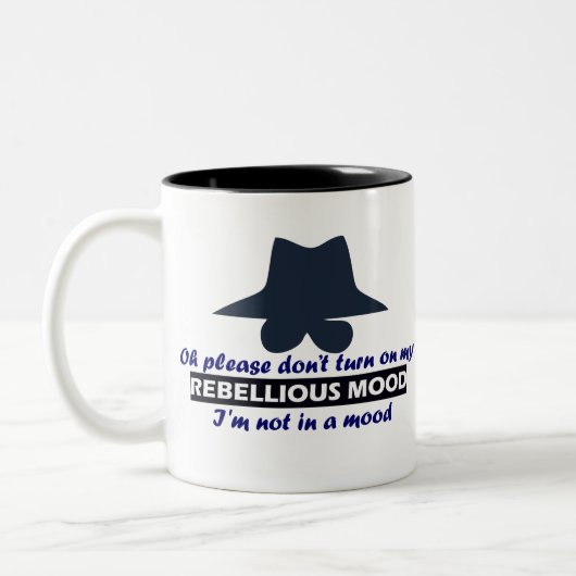 Zitate Zweifarbige Tasse (Links)
