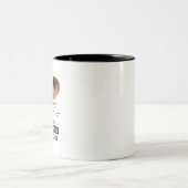 Zitate Zweifarbige Tasse (Mittel)
