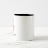 Zitate Zweifarbige Tasse (Mittel)