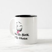 Zitate Zweifarbige Tasse (Vorderseite Links)