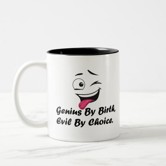 Zitate Zweifarbige Tasse (Links)